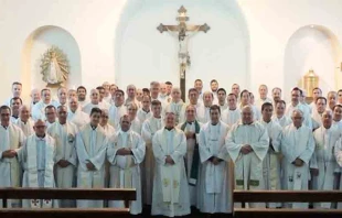 Sacerdotes celebran a San Juan Capistriano, patrono de los capellanes / Foto: Obispado Castrense de Argentina 