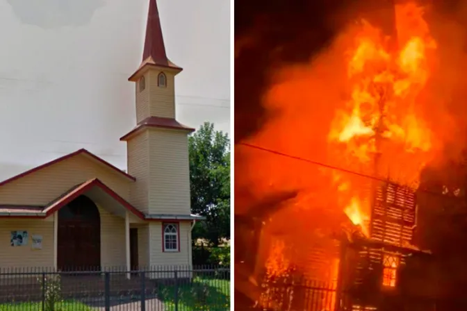 Queman capilla en Chile: Obispo pide orar ante la “violencia irracional”