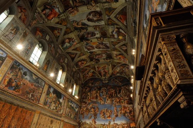 VIDEO: Así se podrá ver mínimos detalles de frescos de la Capilla Sixtina como nunca antes