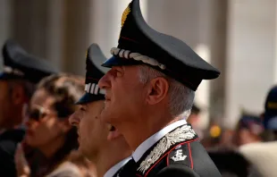 Policía italiana / Foto: Daniel Ibáñez (ACI Prensa) 