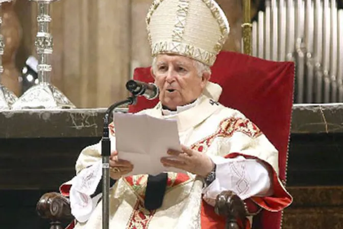 Cardenal Cañizares rezará el Rosario en Basílica de los Desamparados ante petición del Papa