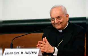 Cardenal Mauro Piacenza. Foto: Penitenciario Mayor Santa Iglesia Romana. 