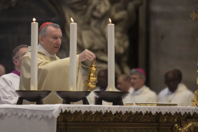 Cardenal Parolin recuerda en Irak a Santos Inocentes “sacrificados por el nombre de Jesús”