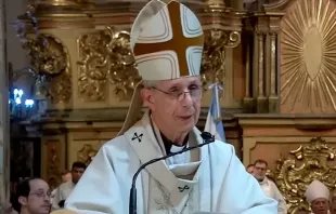 Cardenal Mario Aurelio Poli. Crédito: Captura de Youtube Homilías Catedral 
