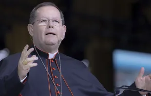 Cardenal Gerald Cyprien Lacroix, Arzobispo de Quebec (Canadu00e1) . Cru00e9dito: Daniel Ibu00e1u00f1ez / ACI Prensa.  