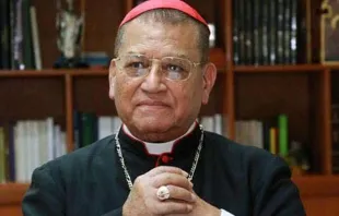 Cardenal Miguel Obando / Foto: Facebook Arquidiócesis de Managua 