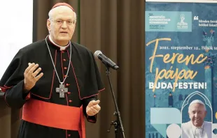 Cardenal Peter Erdo. Crédito: Congreso Eucarístico Internacional en Budapest 