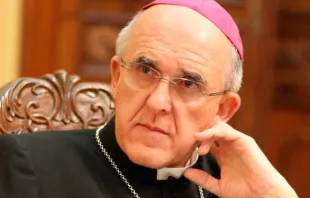 Mons. Carlos Osoro, Arzobispo de Madrid. Foto: Agencia AVAN. 