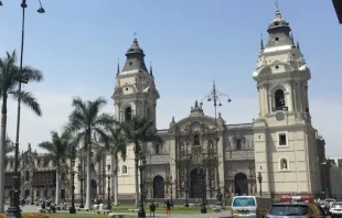 Catedral de Lima. Crédito: David Ramos / ACI Prensa. 