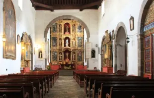 Interior de la Catedral de Tlaxcala. Crédito: Cortesía Diócesis de Tlaxcala 