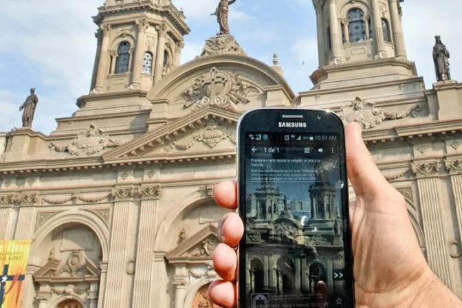 App gratuita permitirá a visitantes conocer Catedral de Santiago de Chile