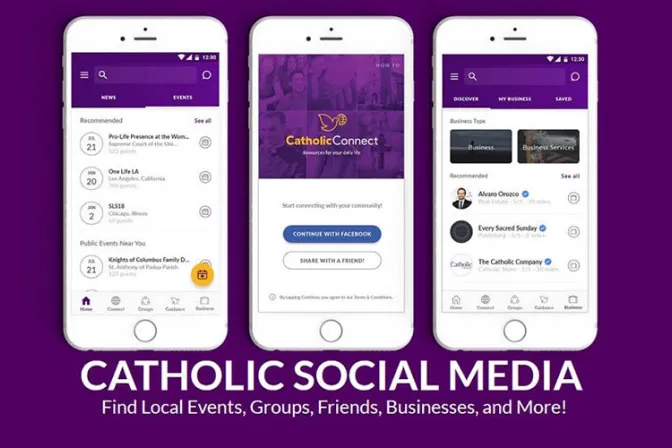 Anuncian aplicación que conectará a los católicos en todo el mundo