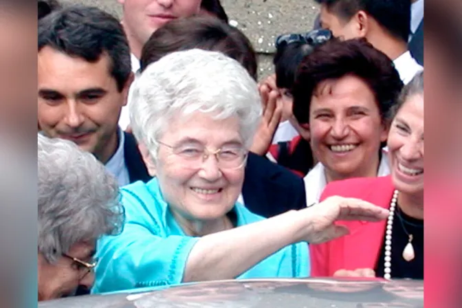 Chiara Lubich: Abrirán causa de beatificación de fundadora de los Focolares