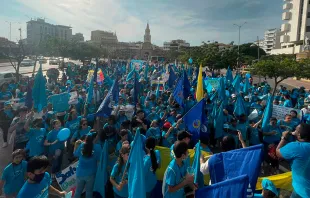 Marcha por la Vida 2022 en Barranquilla, Colombia | Crédito: Cortesía de Unidos por la Vida 