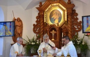 Consagraciu00f3n Santuario de Schoenstatt en Bolivia. Cru00e9dito: Arquidiu00f3cesis de Santa Cruz. 