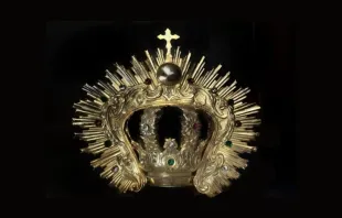 Corona de Nuestra Señora de la Antigua (La Haba, Badajoz, España). Crédito: Arzobispado de Mérida-Badajoz 