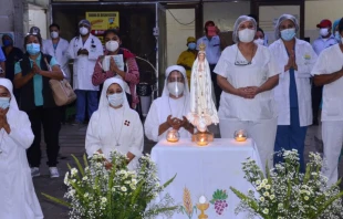 Corpus Christi en hospitales de Santa Cruz. Cru00e9dito: Ipa Ibau00f1ez, Arquidiu00f3cesis de Santa Cruz. 