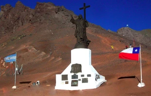 Cristo Redentor en frontera Argentina y Chile / Cru00e9dito: Wikipedia 