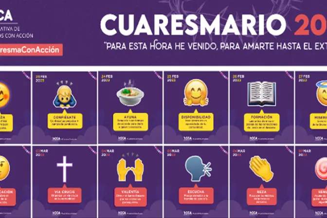 47 desafíos diarios para vivir intensamente Cuaresma y Semana Santa 2023