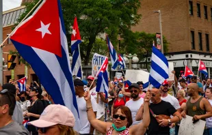 Protestas por Cuba / Crédito: Flickr de lezumbalaberenjena (CC BY-NC-ND 2.0) 
