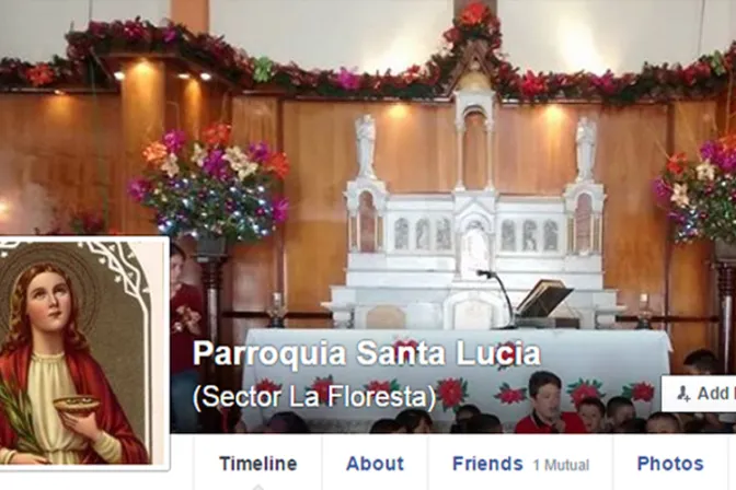 Colombia: Parroquia denuncia cuenta falsa en facebook que lleva su nombre