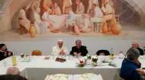 El Papa junto con Mons. Marcello Semeraro. Foto: Diócesis de Albano