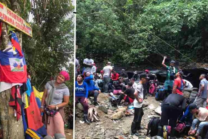 Migrante venezolana agradece a Dios tras cruzar una de las selvas más peligrosas del mundo