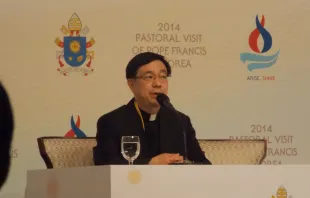 P. Heo Young-yup, vocero del Comité Preparatorio de la visita del Papa Francisco a Corea (Foto Walter Sánchez Silva / ACI Prensa) 