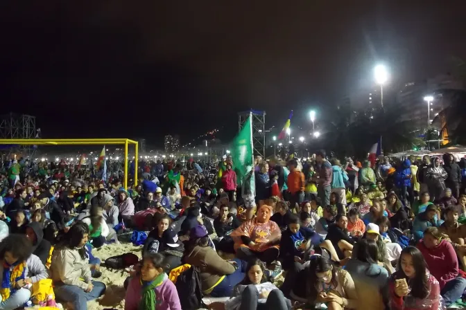 Vigilia y Misa final de JMJ Río 2013 serán en playa de Copacabana debido a lluvias