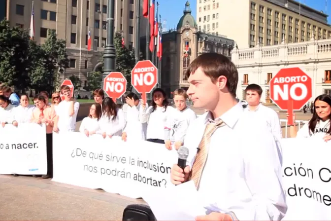 [VIDEO] ¿De qué sirve inclusión si nos podrán abortan?, claman niños con Síndrome de Down