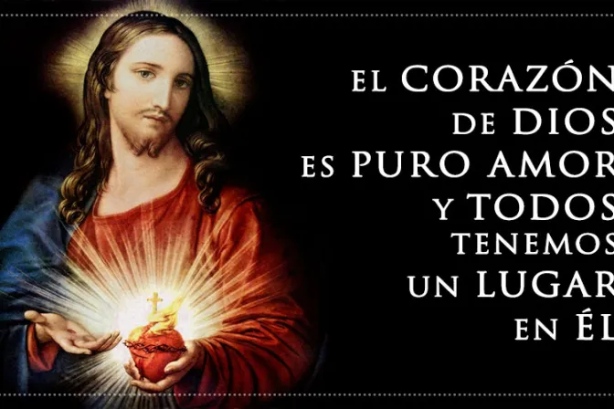 El corazón de Dios es puro amor y todos tenemos un lugar en él, afirma Obispo