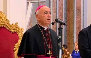 Mons. Antonio Staglianò. Crédito: Diócesis de Noto 