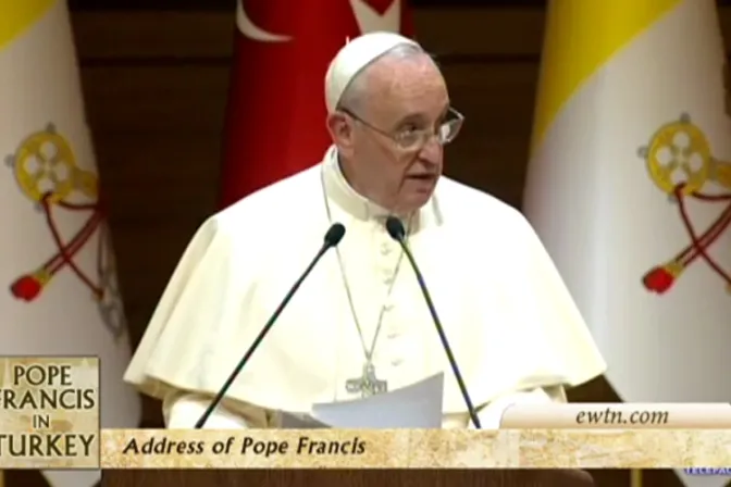 [TEXTO Y VIDEO] Discurso del Papa Francisco a las autoridades de Turquía