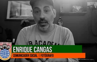Enrique Cangas, comunicador social y fotógrafo argentino que participó en documental sobre Cristóbal Colón / Crédito: Anunciar Contenidos Latinoamérica 
