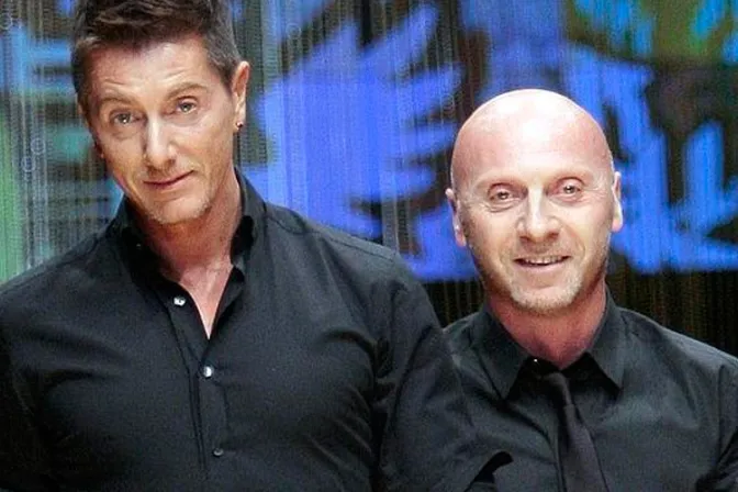 Famosos gays Dolce & Gabbana defienden familia natural y rechazan adopción homosexual