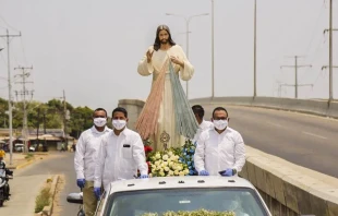 Imagen de Jesu00fas de la Divina Misericordia, Venezuela. Cru00e9dito: Asociaciu00f3n Maru00eda Camino a Jesu00fas. 