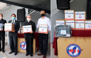 Donación de 60 respiradores mecánicos al Hospital Honorio Delgado Espinoza de Arequipa / Crédito: Arquidiócesis de Arequipa 