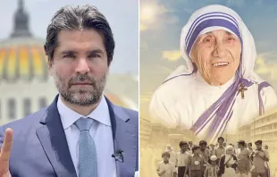 Eduardo Verástegui. Crédito: Facebook oficial / Afiche oficial de "Madre Teresa: No hay amor más grande". 