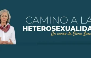 Imagen promocional del curso Camino a la heterosexualidad. Crédito: www.caminoalaheterosexualidad.org 