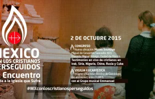 I Encuentro Mexico con Cristianos Perseguidos. Foto: Ayuda a La Iglesia Que Sufre México/ www.conloscristianosperseguidos.mx/ 