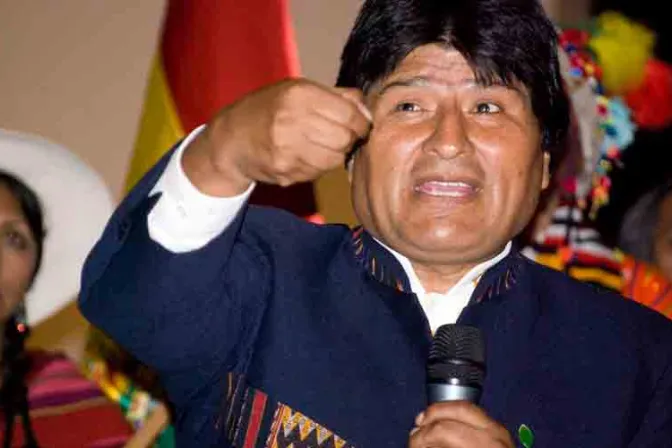 Presidente Evo Morales acusó a Obispos de Bolivia de traicionar a Jesús