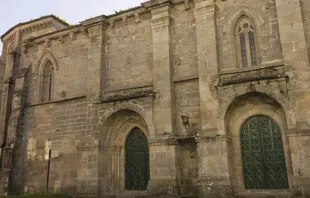 Fachada del convento de Santa Clara en Pontevedra (Espau00f1a). Foto: Turismo Galicia.  