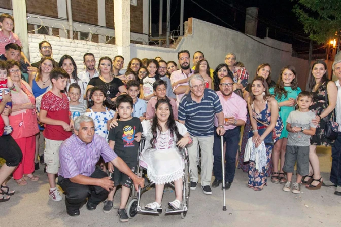 Refugiados sirios en Argentina festejaron en paz la Navidad [FOTOS]