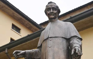 Estatua del P. Francesco Spinelli. Foto: Diu00f3cesis de Cremona. 