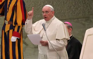 Papa Francisco en el Aula Pablo VI (imagen referencial) / Foto: Bohumil Petrik (ACI Prensa) 