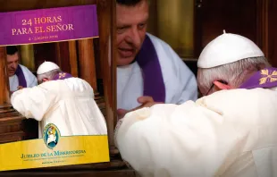  Foto: El Papa Francisco y las 24 Horas para el Señor / Crédito : Afiche Oficial  Afiche Oficial