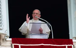 Papa Francisco en el Ángelus / Foto: L'Osservatore Romano 