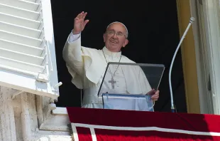 Papa Francisco al presidir el rezo del Ángelus por la Solemnidad de San Pedro y San Pablo. Foto: L'Osservatore Romano 