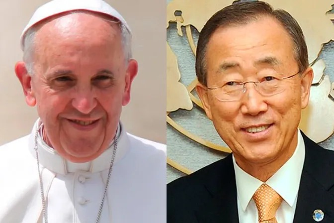[VIDEO] Papa Francisco a Ban Ki-moon y la ONU: Sigan el ejemplo generoso de Zaqueo