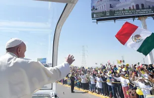 Papa Francisco en México. Foto: L'Osservatore Romano. 